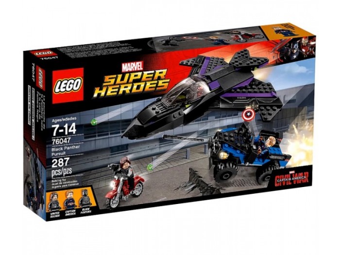 Lego Super Heroes. Преследование Чёрной Пантеры  